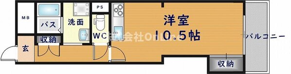 昭和エクセルビュー東大阪の物件間取画像